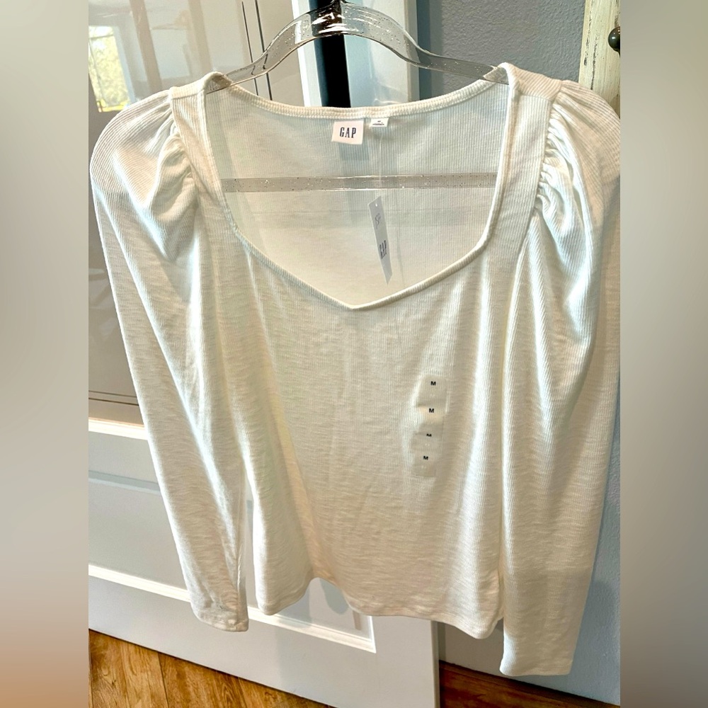 Gap NEW W/tags Lightweight Ribbed Shirt Long sleeved
